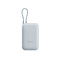 Внешний аккумулятор со встроенным кабелем Mi Power Bank 10000mAh (Integrated Cable) Ice Blue GL голубой лед OA-595980