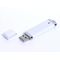 USB-флешка промо на 128 Гб прямоугольной классической формы, белый OA-6502.128.06, OA-6502.32.06, OA-6502.64.06