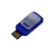USB-флешка промо на 32 Гб прямоугольной формы, выдвижной механизм, синий OA-6545.32.02