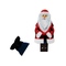 USB-флешка на 16 Гб Дед Мороз Santa под нанесение, белый красный, белый, черный OA-6598.16.06, OA-6598.32.06, OA-6598.4.06, OA-6598.64.06, OA-6598.8.06