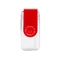 Бутылка для воды JUICY DRINK BOX, красный (тампопечать) прозрачный, красный OA-842047tm