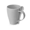 Пшеничная кружка Nina с ложкой, 300ml, серый Cool grey 7C OA-897300