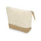 Косметичка "Jute" из хлопка и джута, натуральный молочный OA-932419