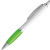 Шариковая ручка с зажимом из металла «MOVE BK» зеленое яблоко