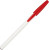 Ручка пластиковая шариковая CARIOCA® «CORVINA» красный