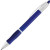 Шариковая ручка с противоскользящим покрытием «SLIM BK» синий