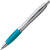 Шариковая ручка с зажимом из металла «SWING» голубой