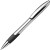Шариковая ручка с противоскользящим покрытием «MILEY SILVER» черный