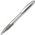 Шариковая ручка с противоскользящим покрытием «MILEY SILVER» серый