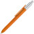 Ручка пластиковая шариковая «KIWU CHROME» оранжевый