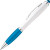 Шариковая ручка с зажимом из металла «SANS» голубой