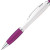 Шариковая ручка с зажимом из металла «SANS» пурпурный