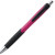 Ручка пластиковая шариковая с противоскользящим покрытием «CARIBE» розовый