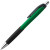 Ручка пластиковая шариковая с противоскользящим покрытием «CARIBE» зеленый