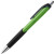 Ручка пластиковая шариковая с противоскользящим покрытием «CARIBE» зеленое яблоко