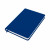 Ежедневник недатированный Duncan, формат А5,  в линейку синий ройал