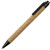 Ручка из пробки и переработанной пшеницы шариковая «Evora» коричневый/черный