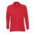 Рубашка поло STAR 170  с длинным рукавом красный