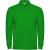 Рубашка поло «Estrella» мужская с длинным рукавом травянисто-зеленый