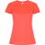 Спортивная футболка «Imola» женская неоновый коралловый