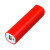 Внешний аккумулятор «Digi» прямоугольной формы, 2200 mAh красный