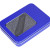 Металлическая упаковка для флешки синий