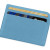 Картхолдер для пластиковых карт «Favor» голубой