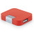 USB хаб 2'0 «JANNES» красный