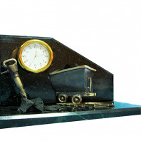 Настольный часы «Угольный натюрморт»