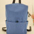 Лёгкий меланжевый рюкзак BASIC синий