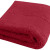 Хлопковое полотенце для ванной «Sophia» красный