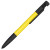 Ручка-стилус пластиковая шариковая «Multy» желтый/черный