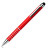 Ручка-стилус металлическая шариковая красный