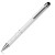 Ручка-стилус металлическая шариковая белый