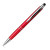 Ручка-стилус пластиковая шариковая красный
