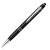 Ручка-стилус металлическая шариковая черный