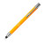 Ручка металлическая шариковая желтый