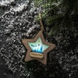 Новогодняя подвеска с подсветкой «Звезда»
