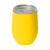 Вакуумная термокружка «Sense Gum», непротекаемая крышка, soft-touch желтый