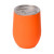 Вакуумная термокружка «Sense Gum», непротекаемая крышка, soft-touch оранжевый