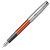 Ручка перьевая Parker «Sonnet Essentials Green SB Steel CT» оранжевый, серебристый
