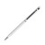 TOUCHWRITER, ручка шариковая со стилусом для сенсорных экранов, серый/хром, металл   белый