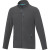 Куртка флисовая «Amber» мужская из переработанных материалов серый