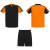 Спортивный костюм «Juve», унисекс оранжевый/черный