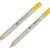 Набор «Растущий карандаш» mini, 2 шт. с семенами базилика и мяты бело-серый/желтый