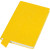 Бизнес-блокнот А5  "Provence", светло-серый , мягкая обложка, в клетку желтый