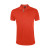 Рубашка поло мужская PORTLAND MEN 200 оранжевый, серый