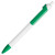 Ручка шариковая FORTE, , белый/синий, пластик белый, зеленый