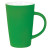 Кружка "Tioman" с прорезиненным покрытием зеленый