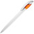 Ручка шариковая GOLF WHITE белый, оранжевый